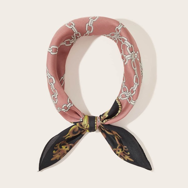 

Chain Print Bandana, Multicolor