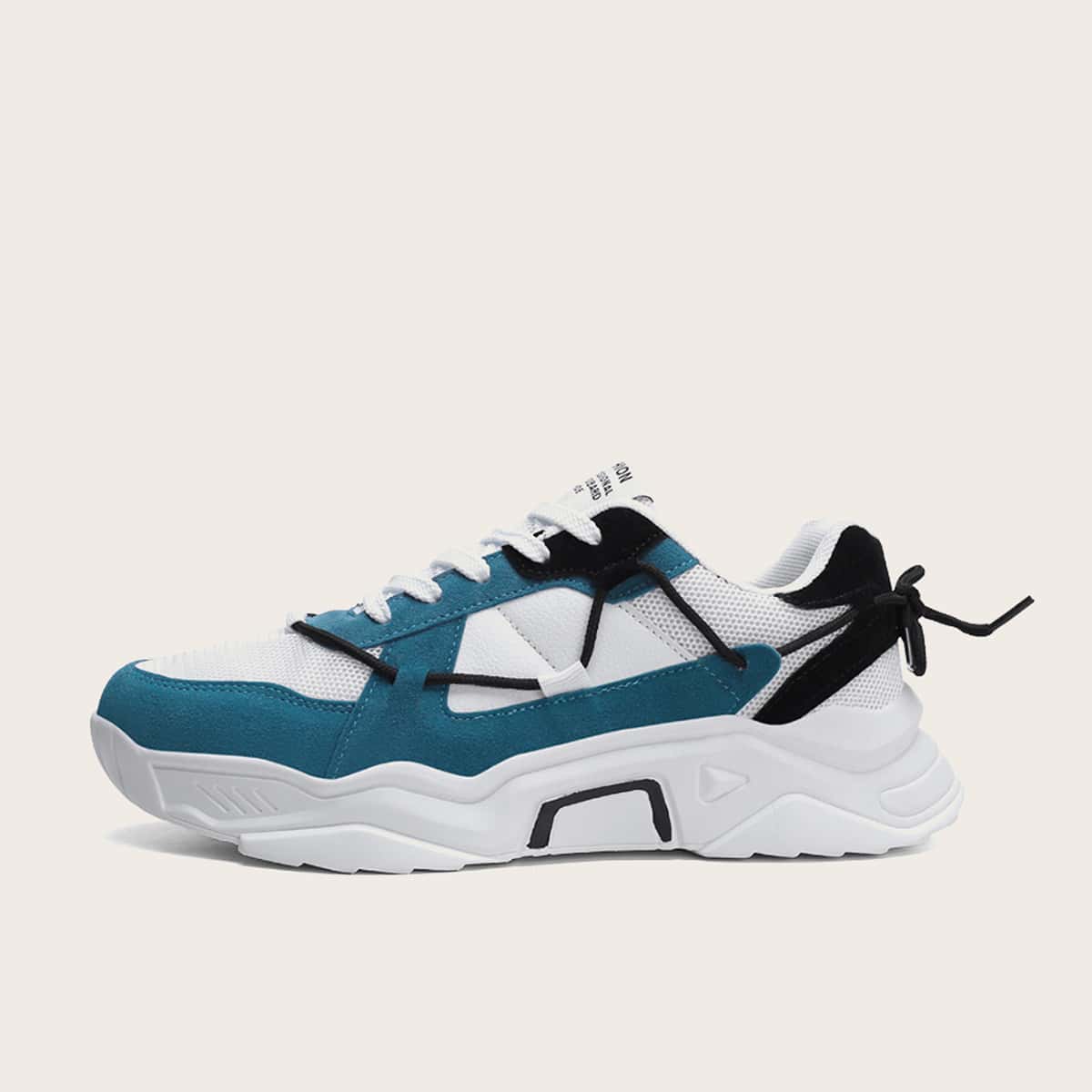 

Guys Lace-up Front Chunky Sneakers, Multicolor