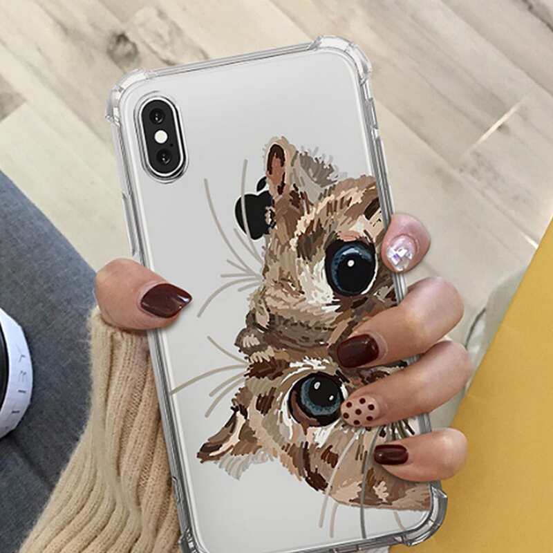 

Cat Print iPhone Case, Multicolor