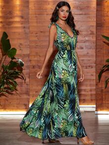 flowy tropical dresses