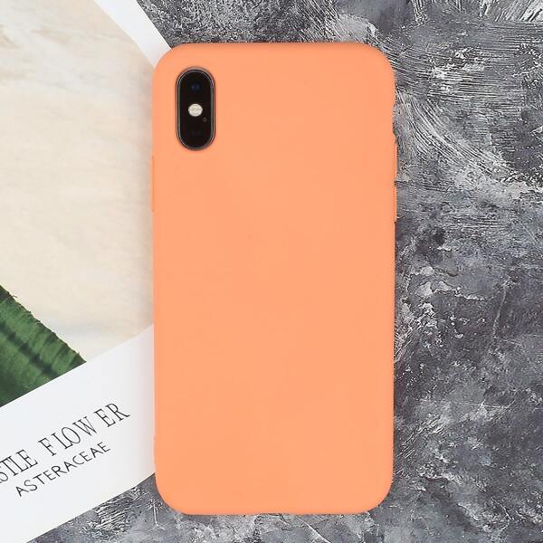 

Solid iPhone Case, Orange