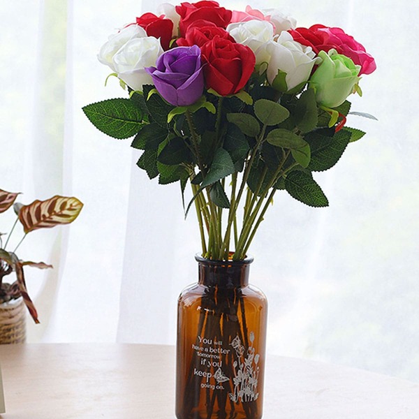 

1 Branch Rose Artificial Flower