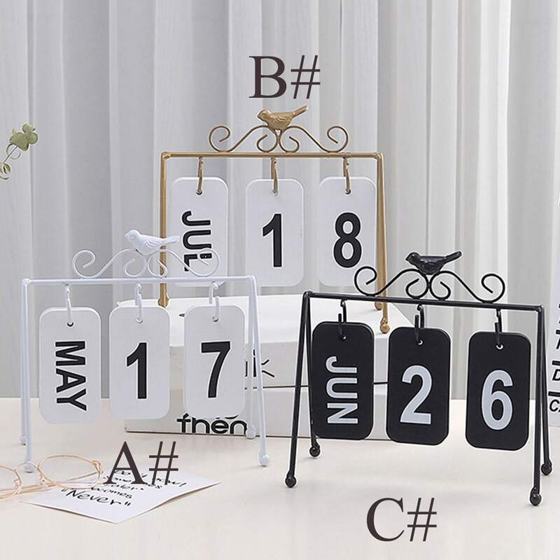 

1pc Calendar Decorative Object