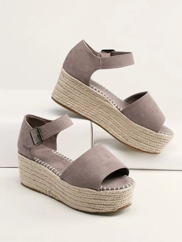 platform espadrille heels