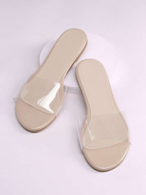 shein clear sandals