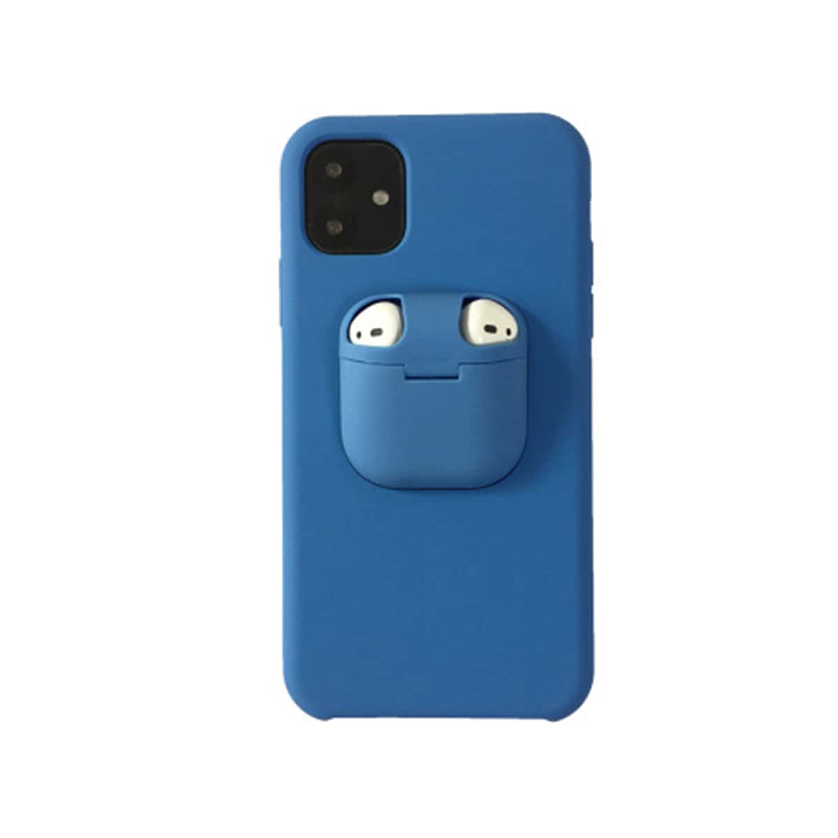 

2 In 1 iPhone & AirPods Case, Blue