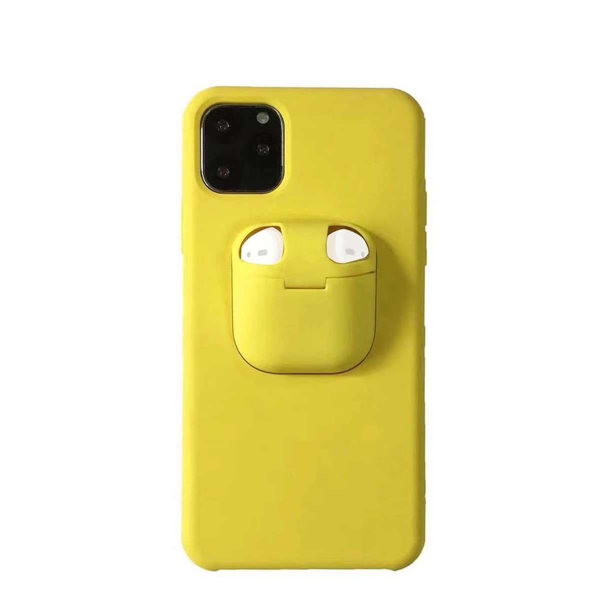 

2 In 1 iPhone & AirPods Case, Yellow