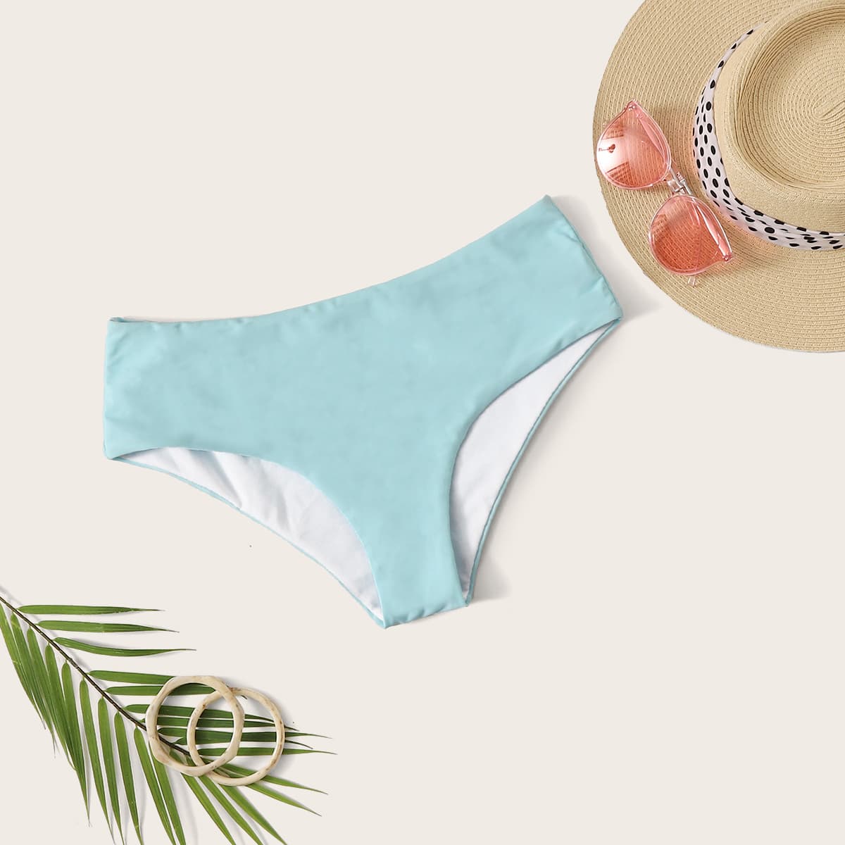 

Solid Swimming Panty, Blue