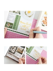 20sheets Mixed Pattern Sticker - Multicolor - View 4