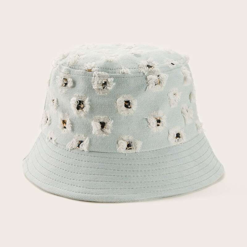 

Worn Out Bucket Hat, Blue