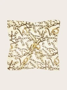 2pcs Chain Print Bandana - Multicolor - View 2