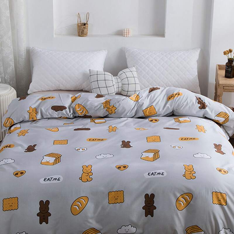 

Cartoon Graphic Duvet Cover Without Filler, Multicolor