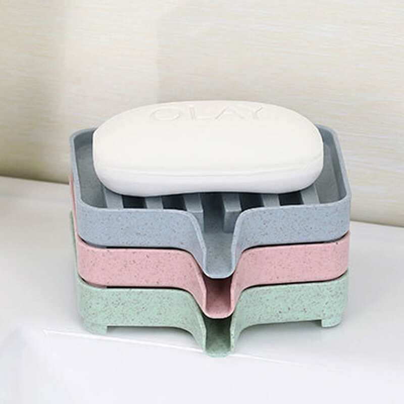 

1pc Solid Soap Storage Box, Multicolor