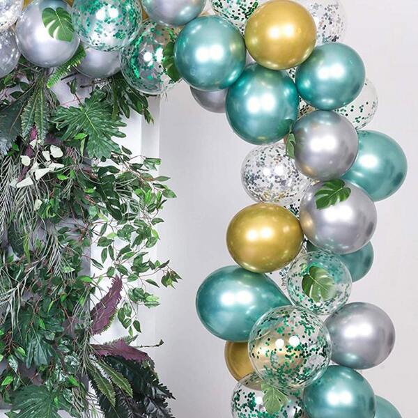 

20pcs Decorative Balloon Set, Multicolor