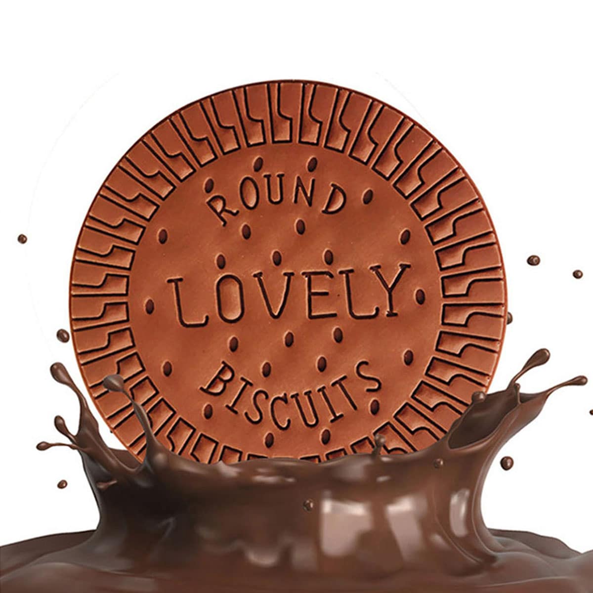 

1pc Biscuit Shaped Notebook