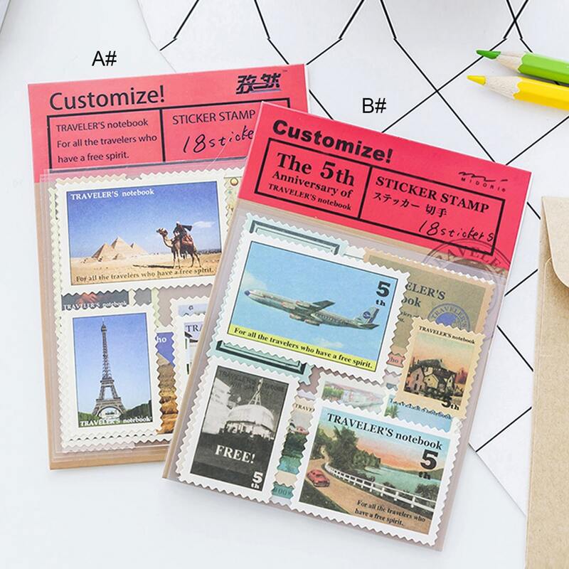 

4sheets Stamp Design Sticker