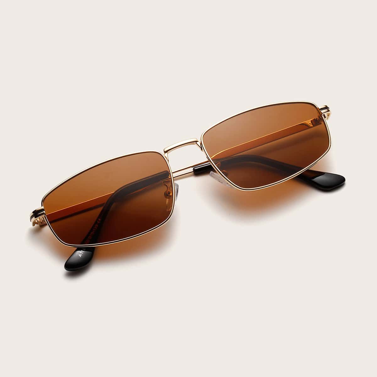 

Metal Frame Sunglasses, Brown
