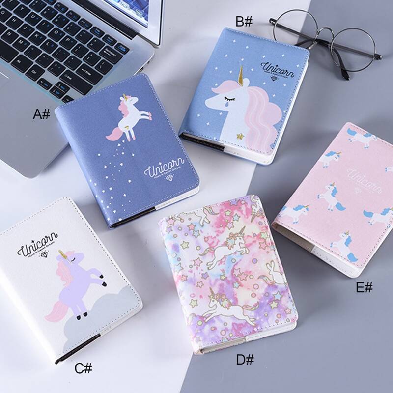 

1pack Unicorn Print Cover Notebook