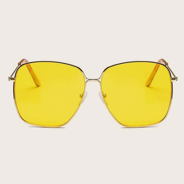 

Men Metal Frame Sunglasses, Yellow