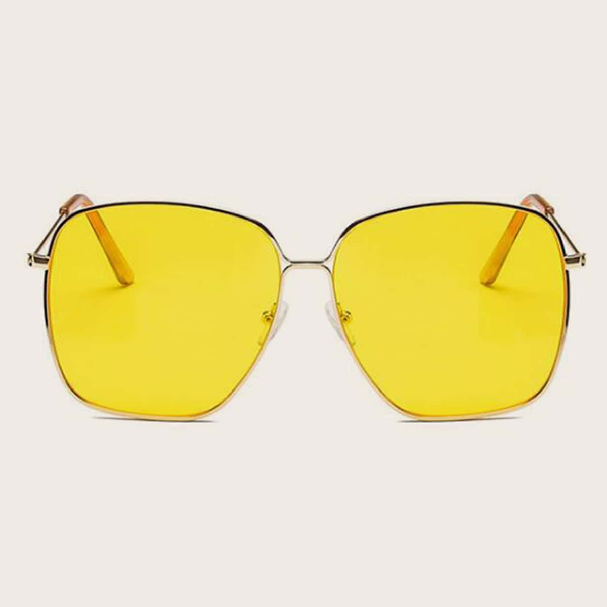 

Guys Metal Frame Sunglasses, Yellow