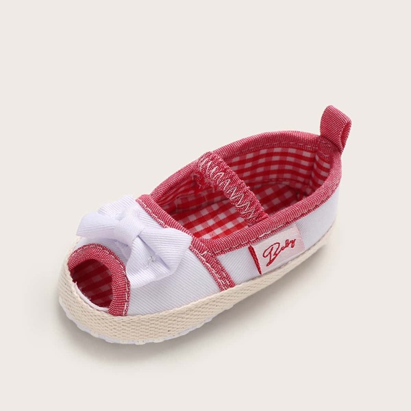

Baby Girl Bow Decor Sandals, White