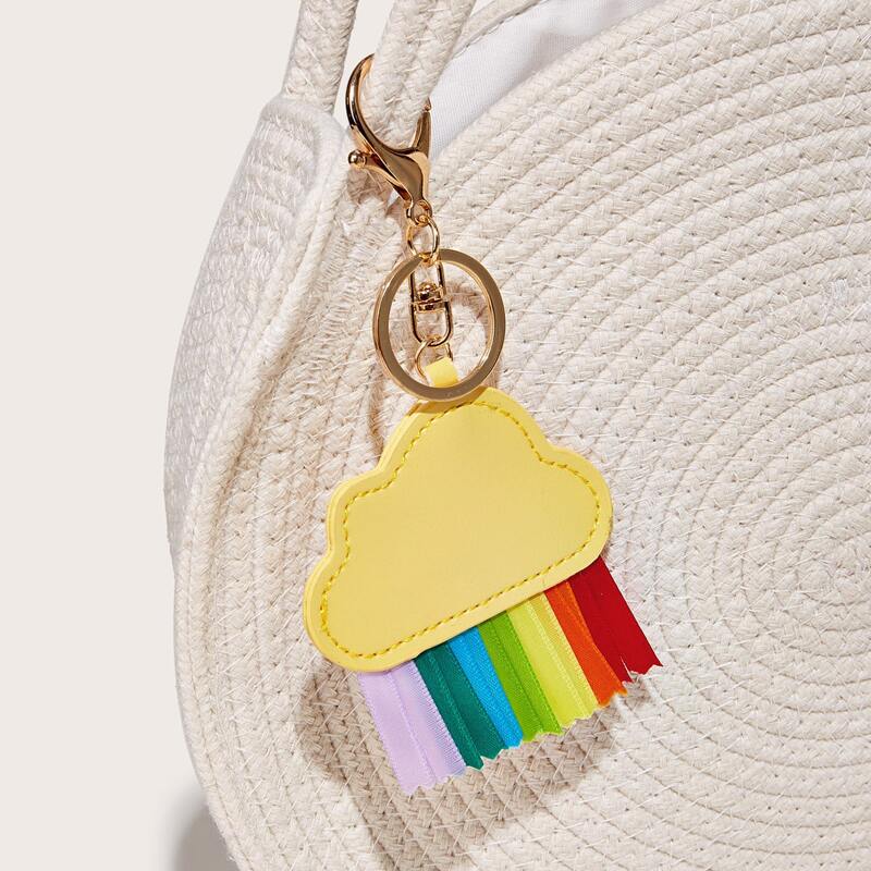

Cloud Charm Bag Accessory, Multicolor