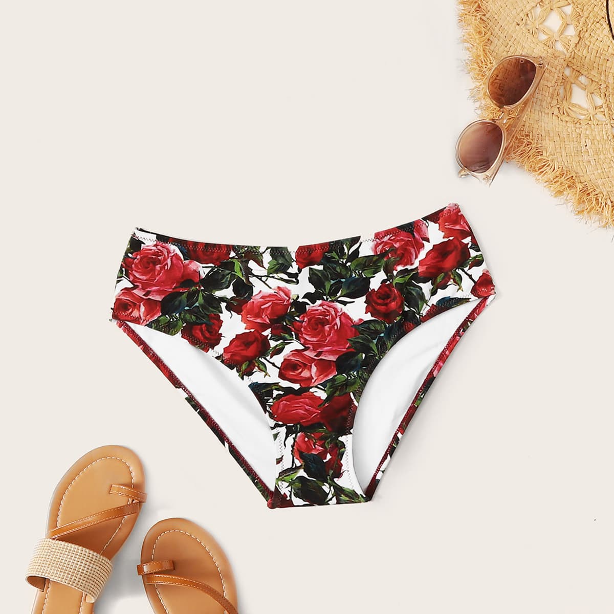 

Floral Print Bikini Panty, Multicolor