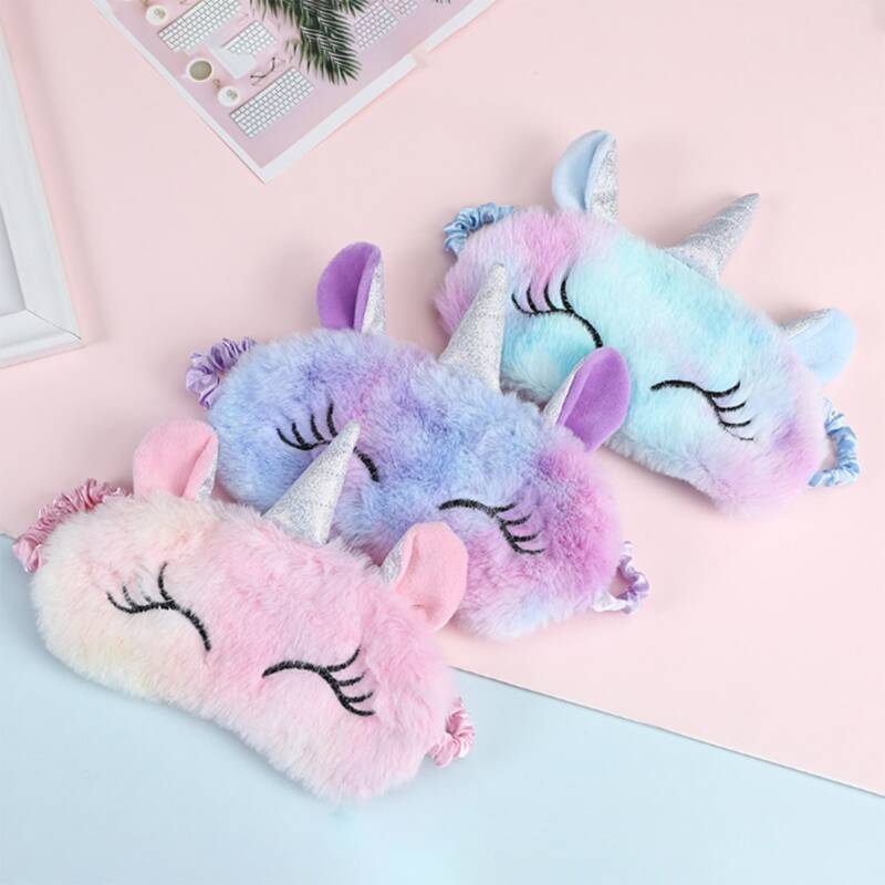 

1pc Unicorn Design Eye Cover, Multicolor