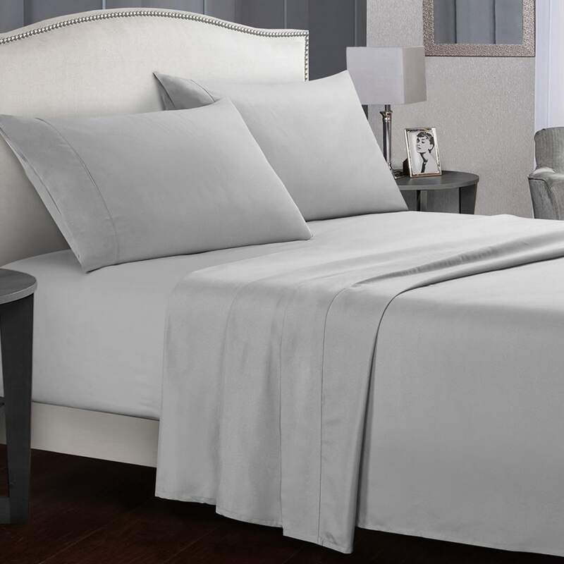 

Solid Bedding Set, Grey
