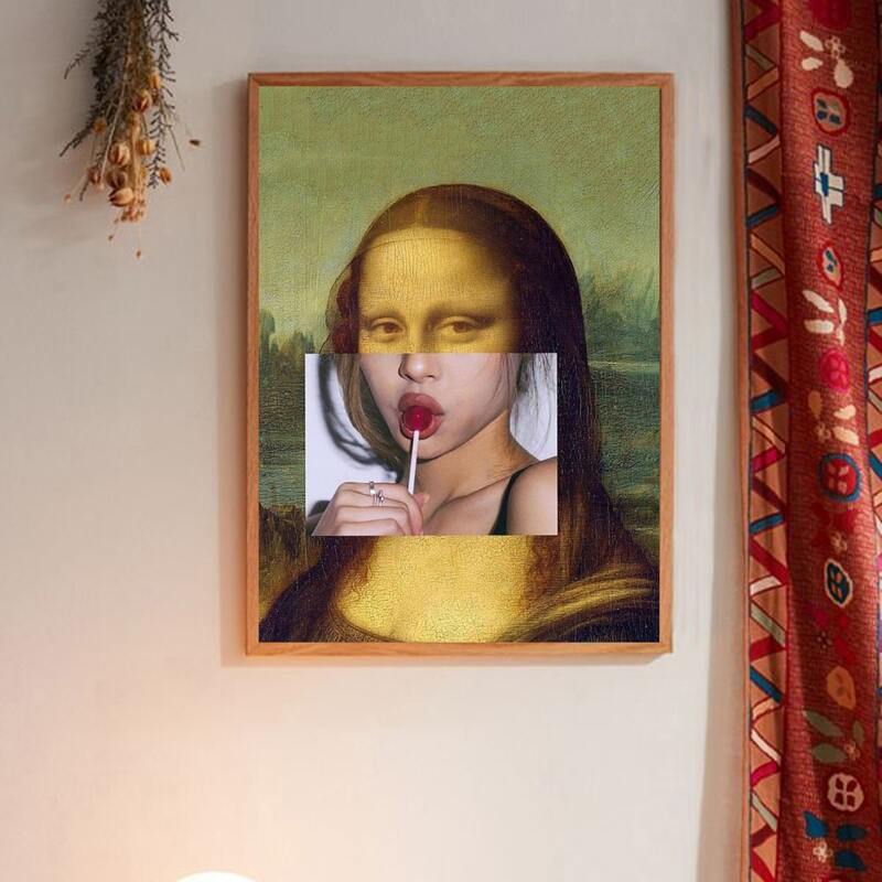 

Oil Painting Print Wall Painting Without Frame, Multicolor