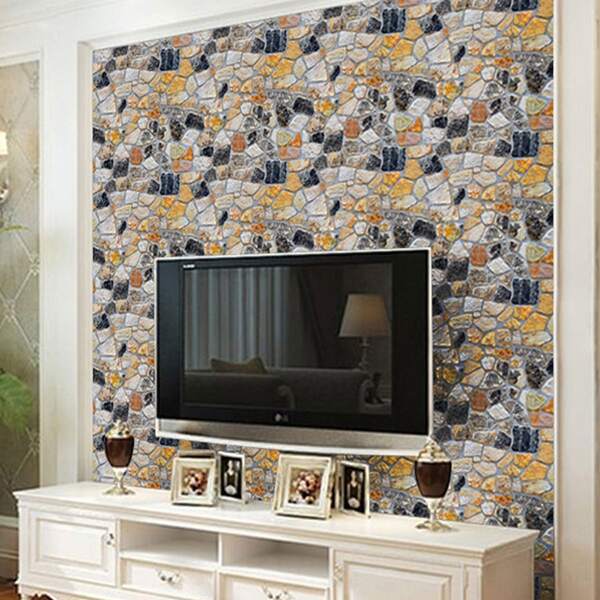 

1pc Brick Stone Wall Sticker