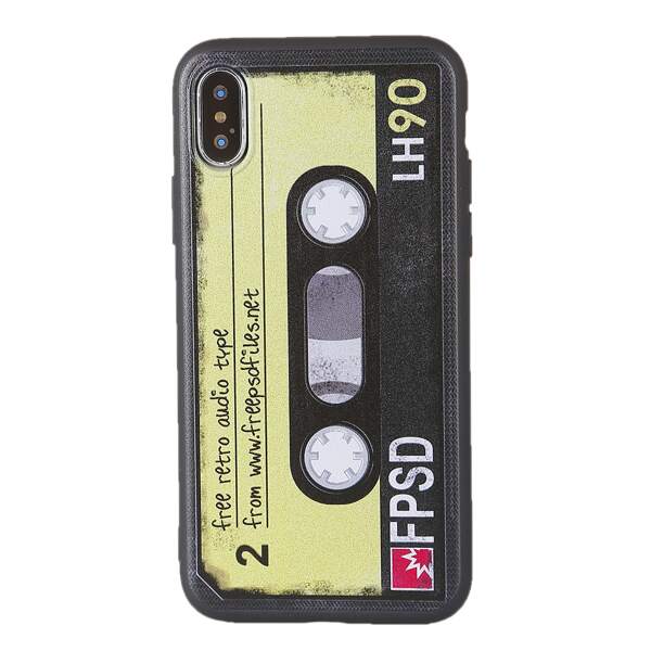 

Magnetic Tape Pattern iPhone Case, Multicolor