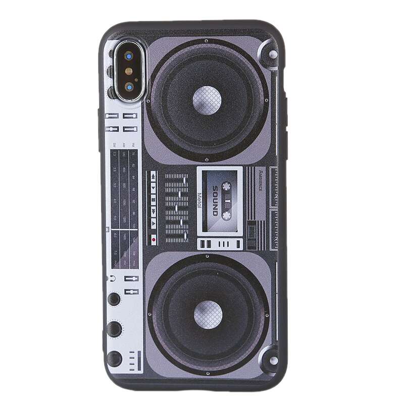 

Radio Print iPhone Case, Multicolor