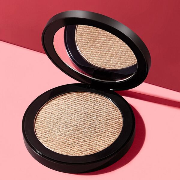 

Little Black Tube Monochromatic Compact Highlighter 01 Gold Bronze