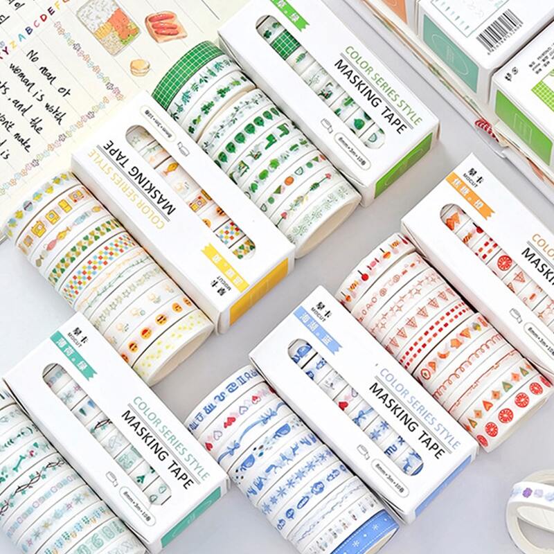 

10rolls Random Cartoon Graphic Tape