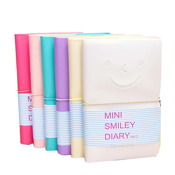 

1pack Random Smiley Face Print Cover Notebook