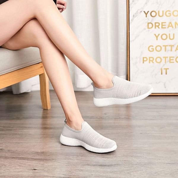 

Slip On Wide Fit Sneakers, Grey