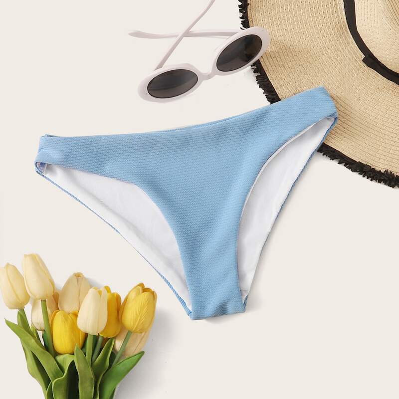 

Solid Bikini Panty, Blue