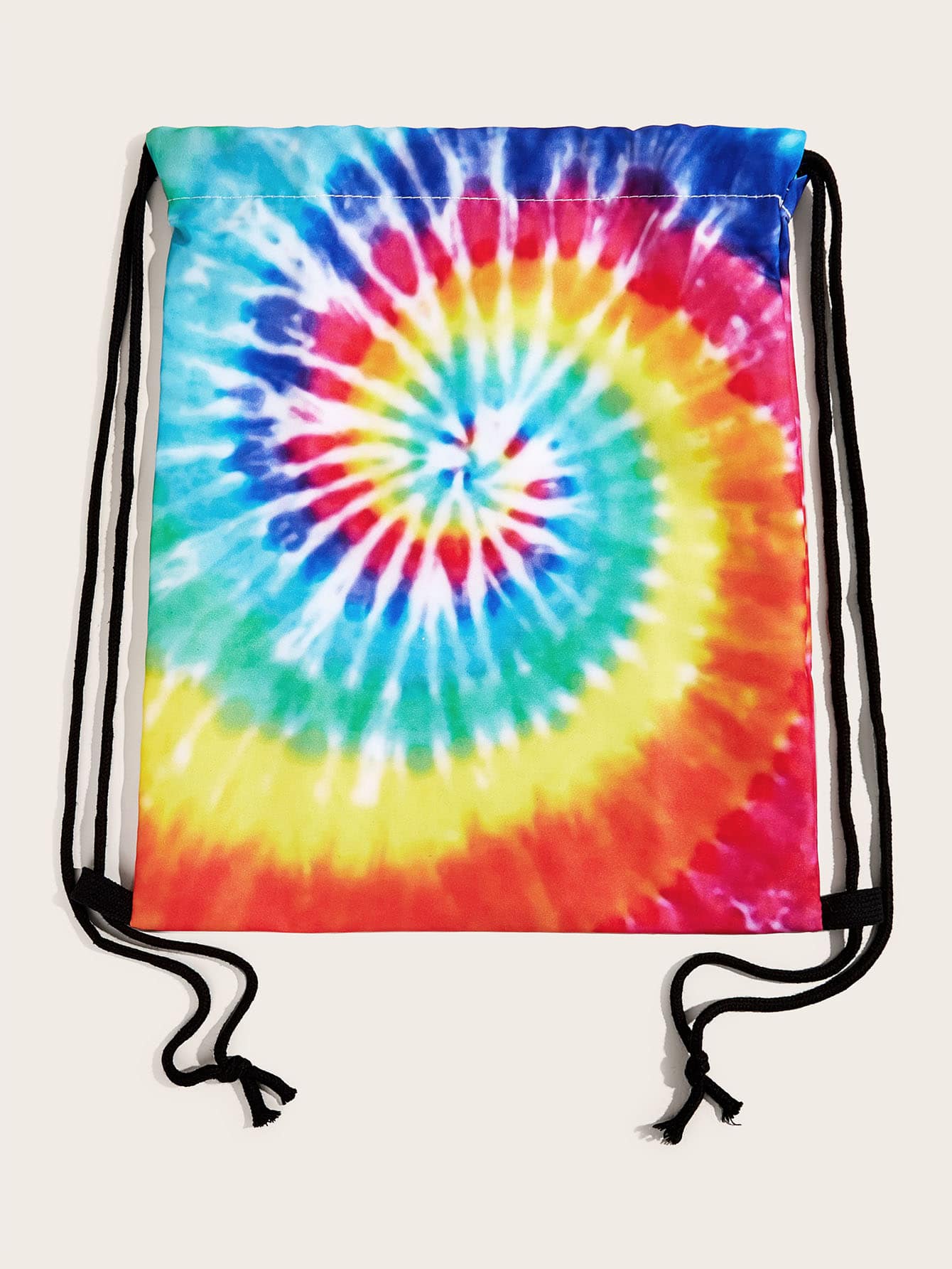 tie dye drawstring backpack