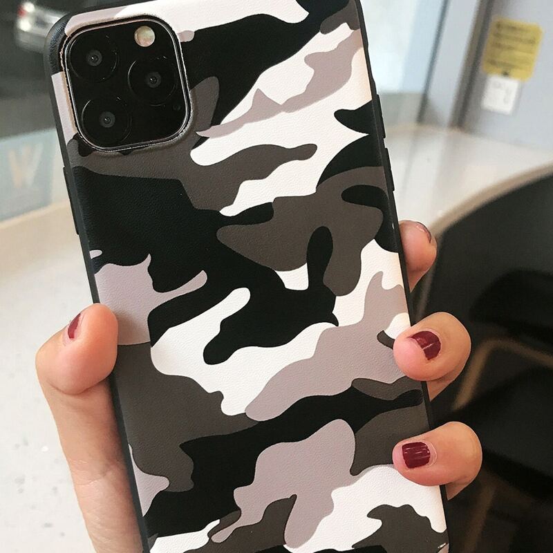 

Camouflage Print iPhone Case, Multicolor