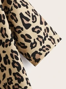 Seusyu Top con estampado de leopardo - Multicolor - Ver 4