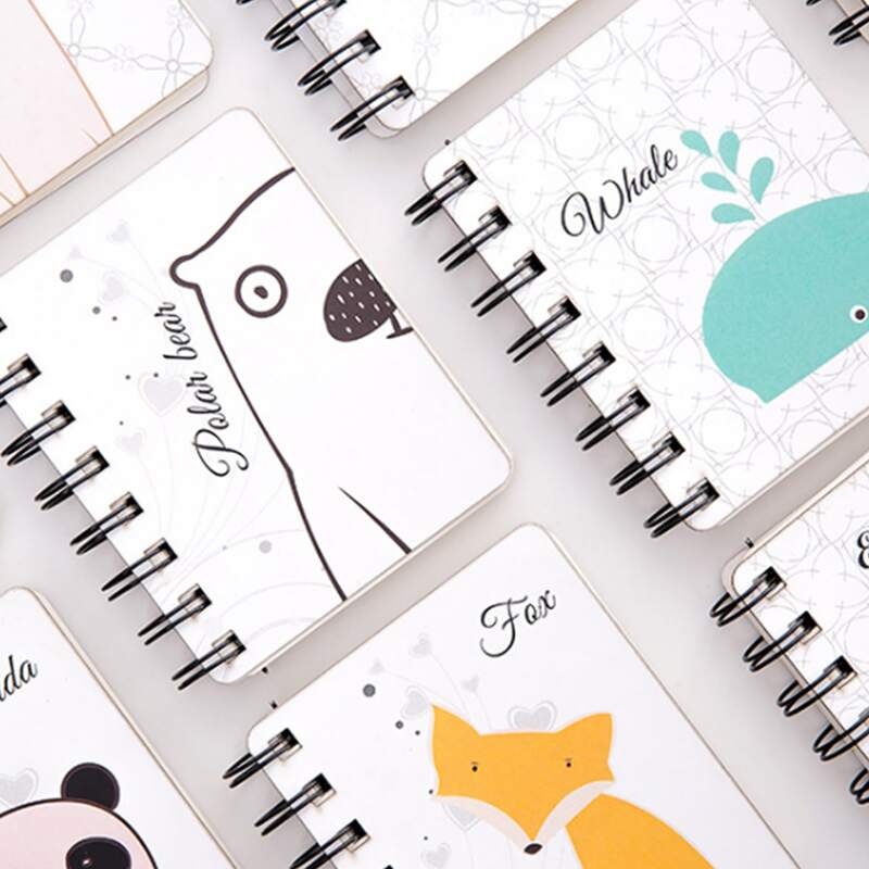 

1pack Random Cartoon Graphic Cover Spiral Notebook