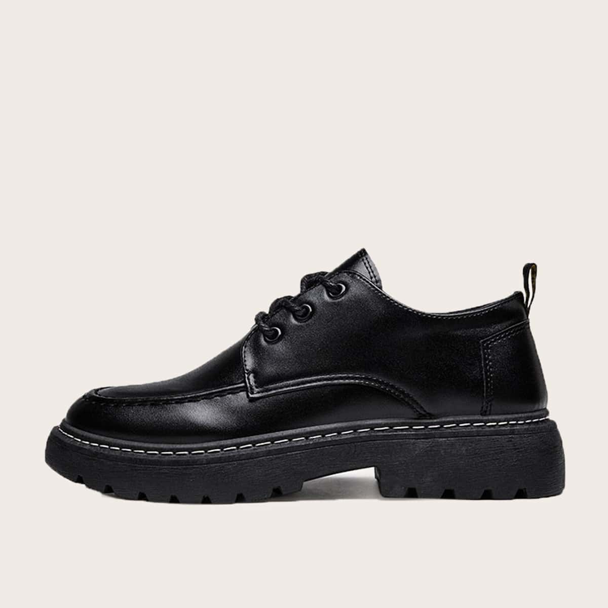 

Guys Lace-up Front Dress Shoes, Black