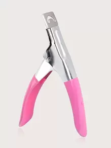 Two Tone Nail Deadskin Scissor - Pink - View 1