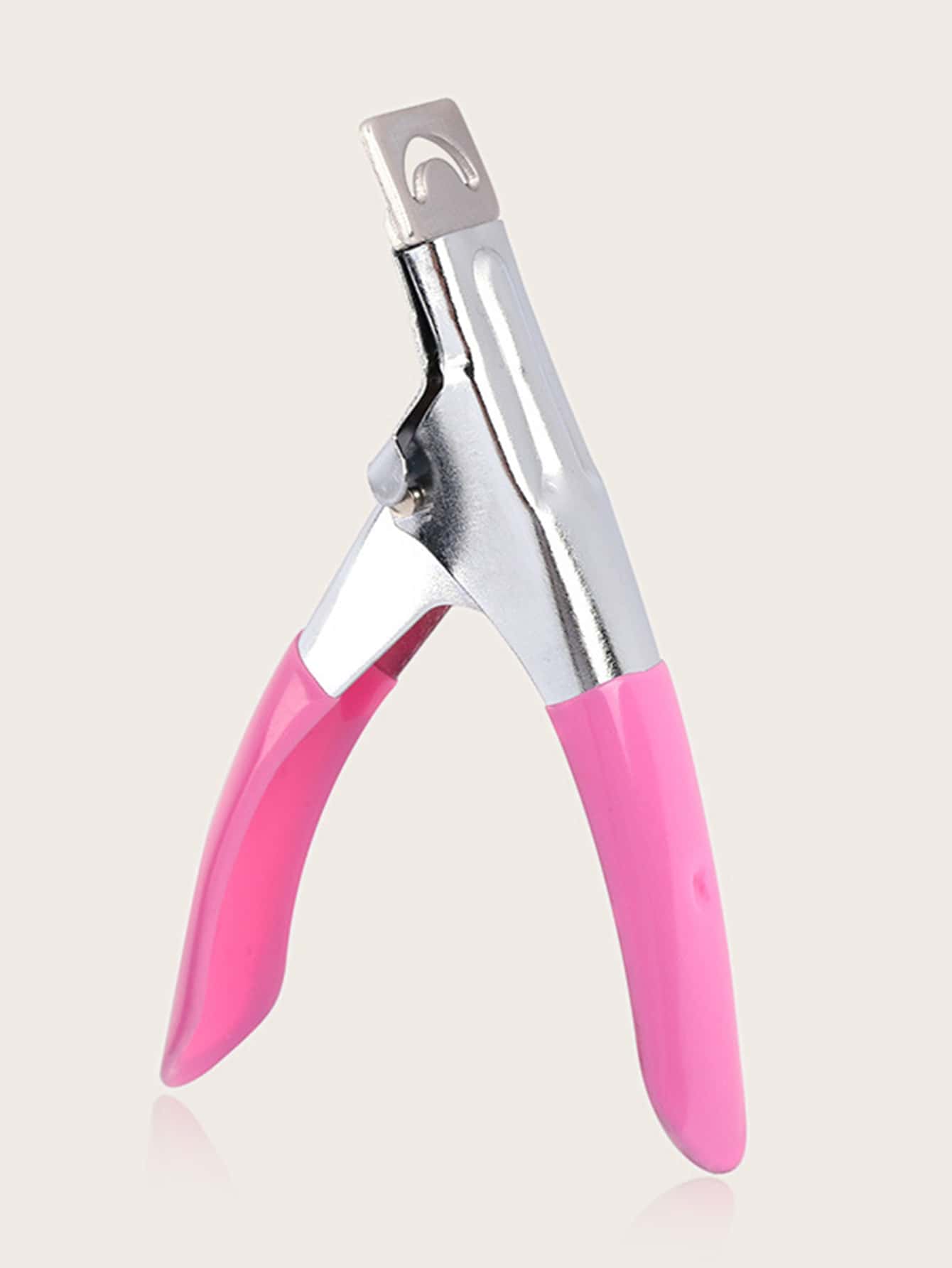 Two Tone Nail Deadskin Scissor - Pink - View 1