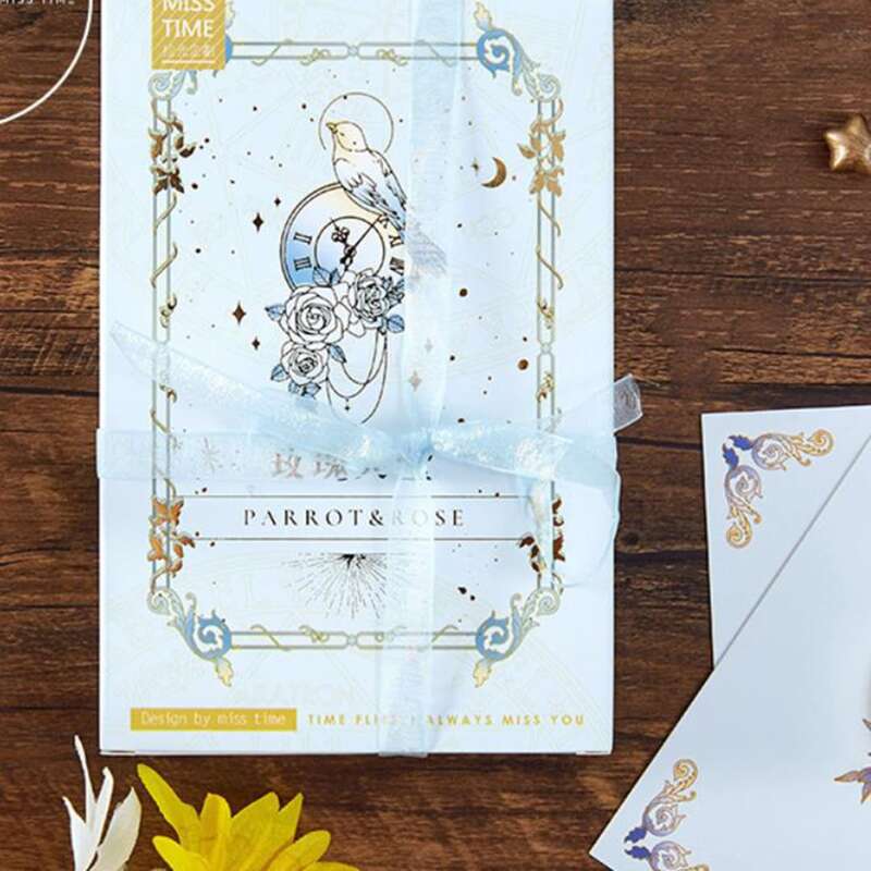 

30sheets Rose Print Postcard