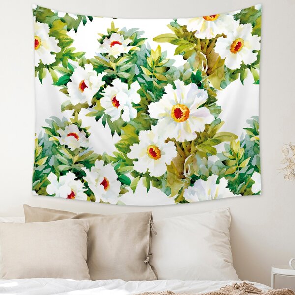 

Гобелен с принтом цветка