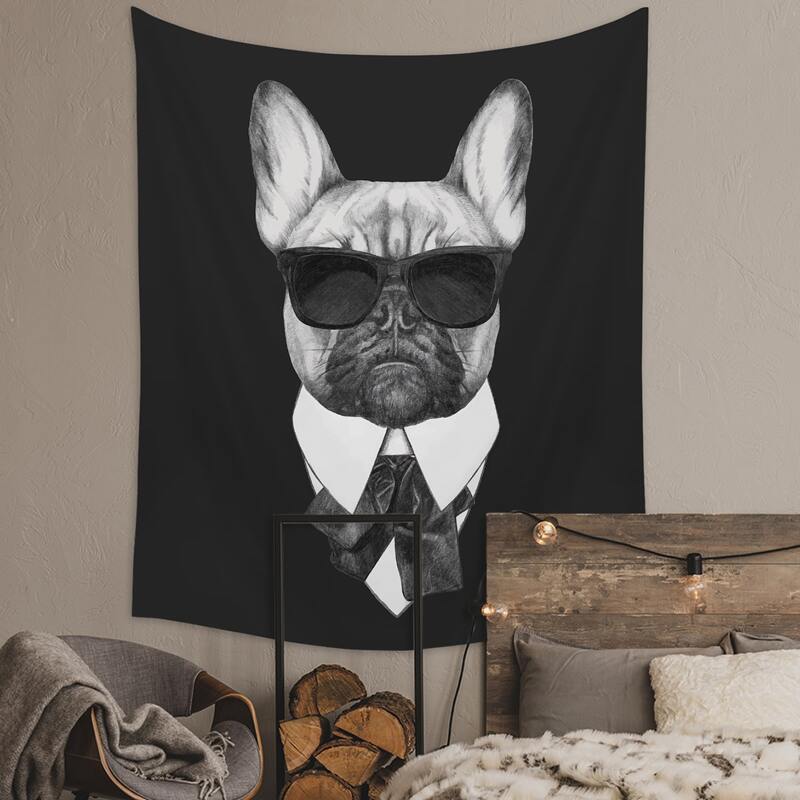 

Dog Print Tapestry