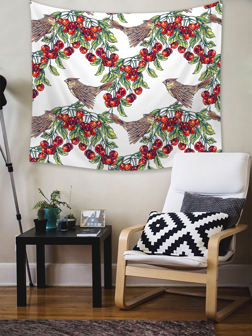 Bird Print Tapestry