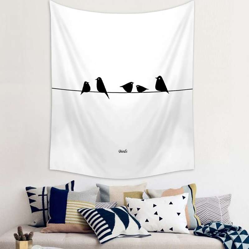 

Bird Print Tapestry